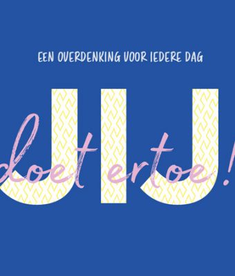 Afbeelding met tekst: Jij doet ertoe!