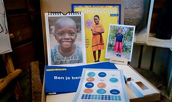 Welkomstmap nieuwe sponsors Compassion Nederland